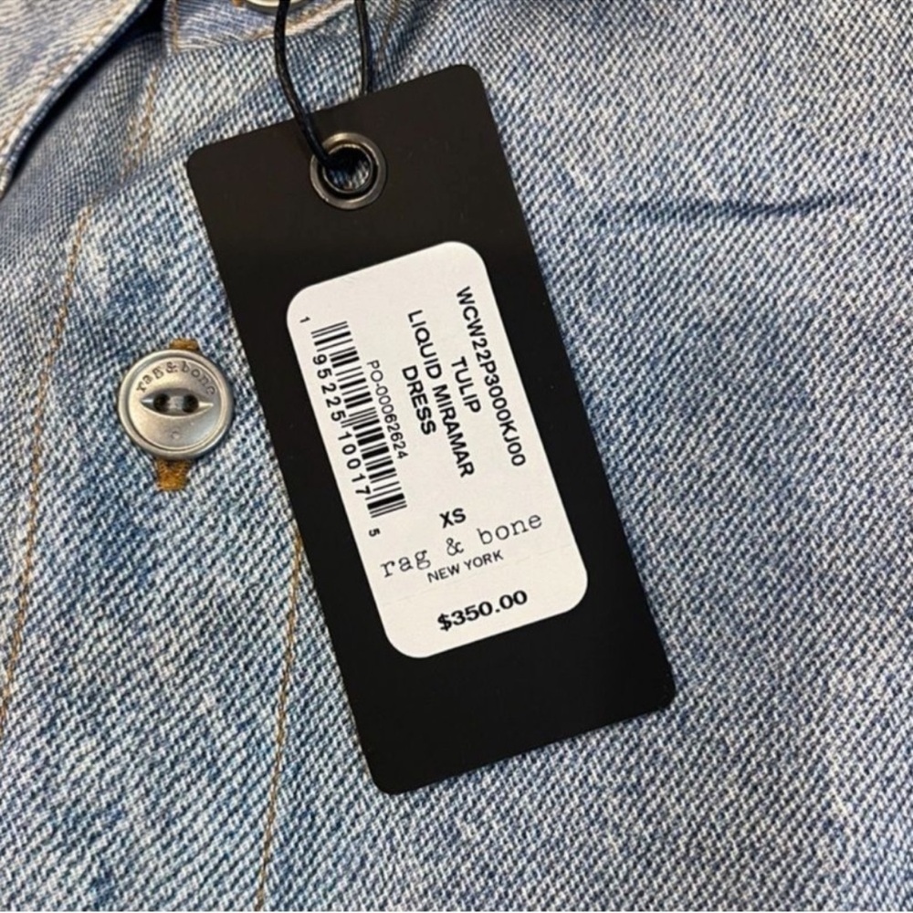 Rag & Bone Liquid Miramar Dress. - Picture 6 of 7